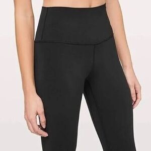 LULULEMON HIGH RISE ALIGN 28” | SIZE 6 | BLACK
